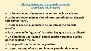 Mitos y realidades sobre la lactancia en posición acostada de lado