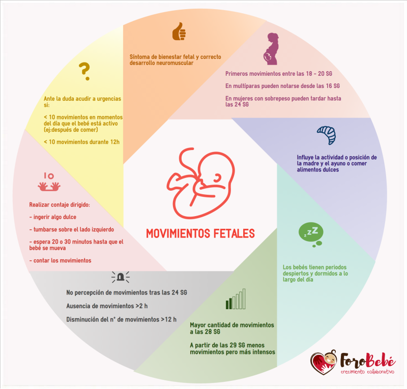 Disminución de los movimientos fetales